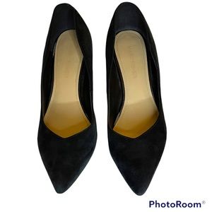 Marc Fisher Caitlin Black Suede Pump
